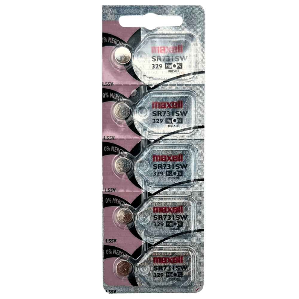 Maxell Battery 5 pcs SR731SW/329