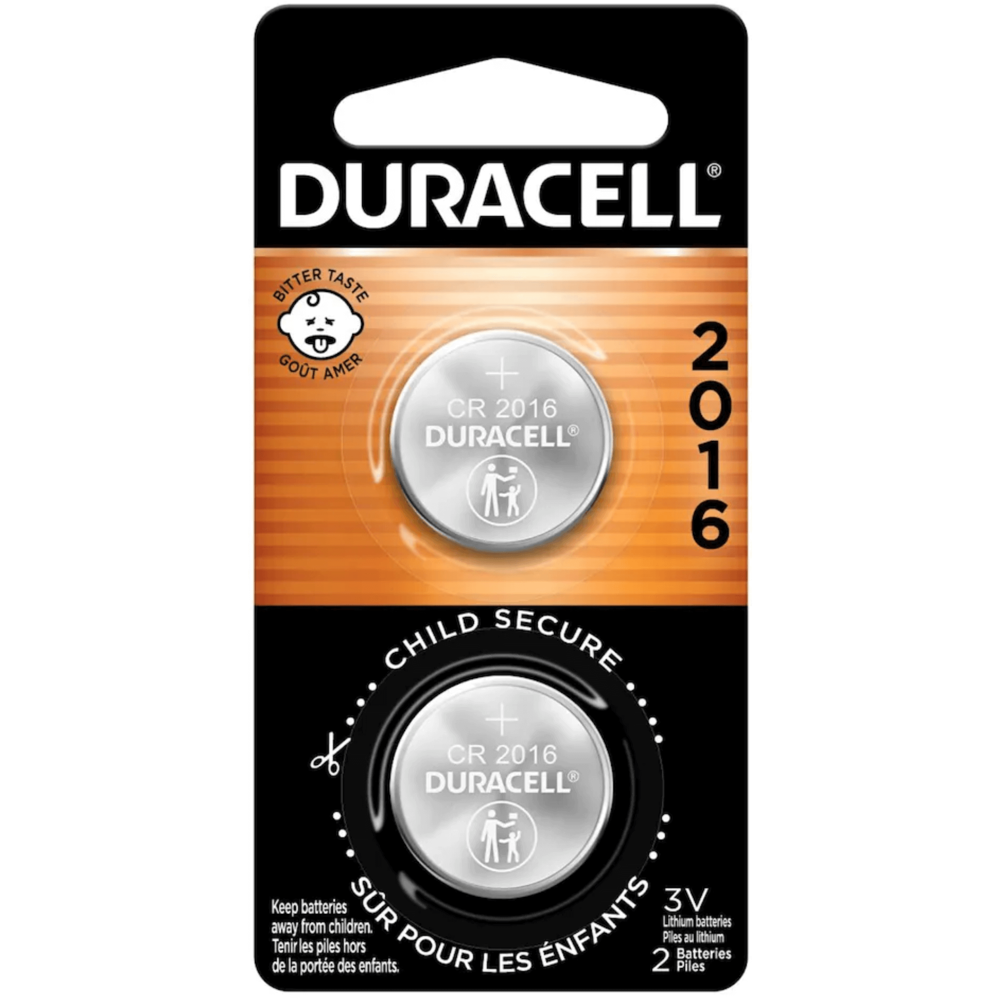 Duracell Lithium CR2016 3V 2 pcs
