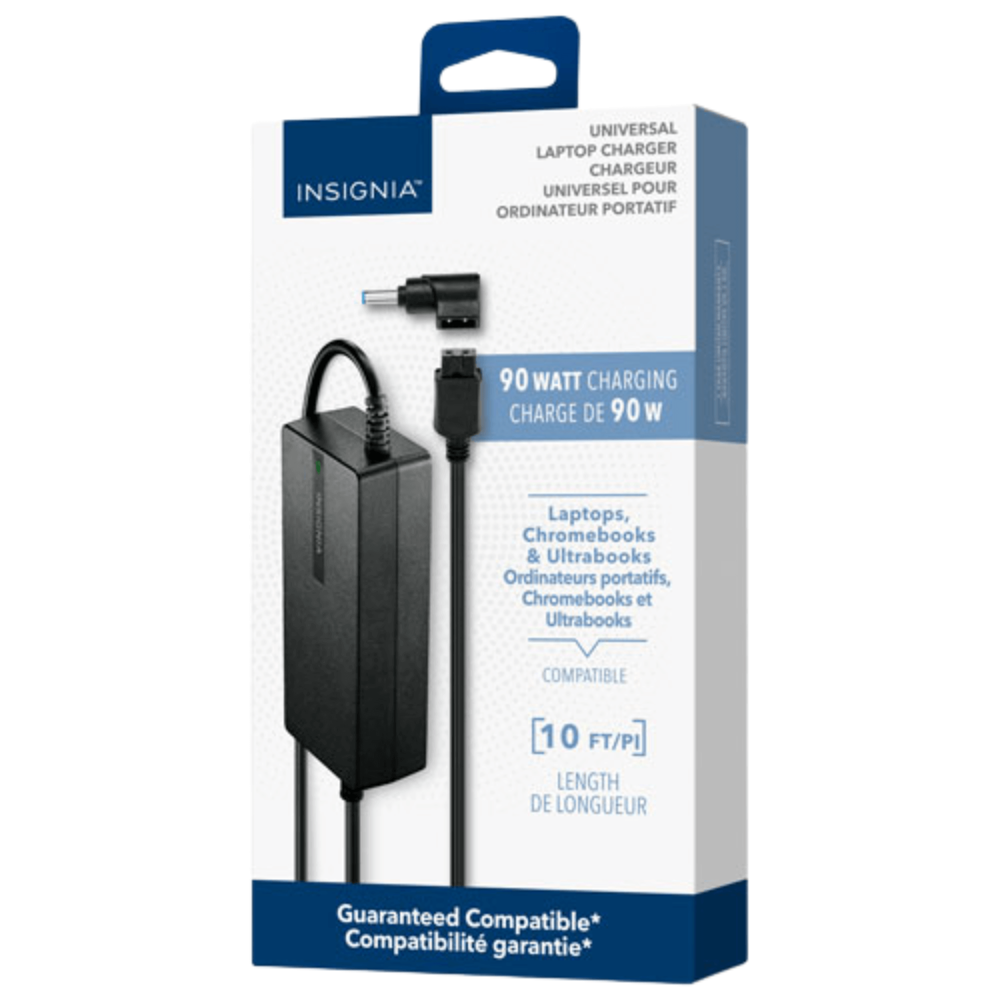 Insignia Universal Laptop Charger 10ft 90 Watts