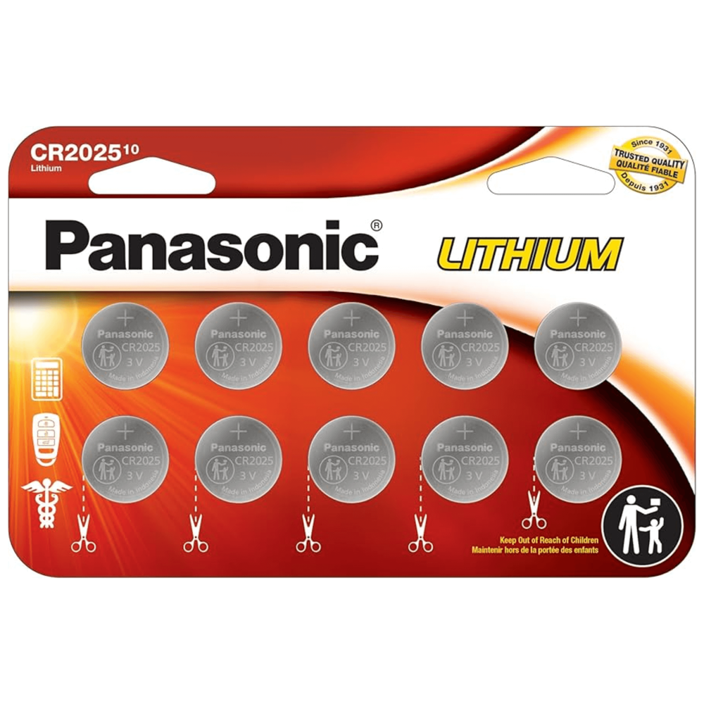 Panasonic Lithium CR2025-10 Battery