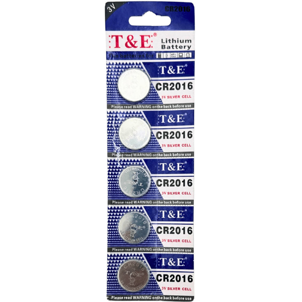 Lithium Battery CR2016 5 pcs