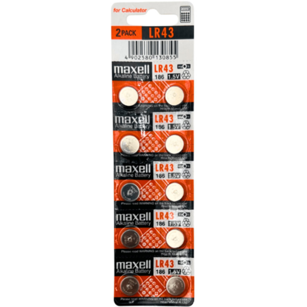 Maxell Battery LR44/A76/AG13