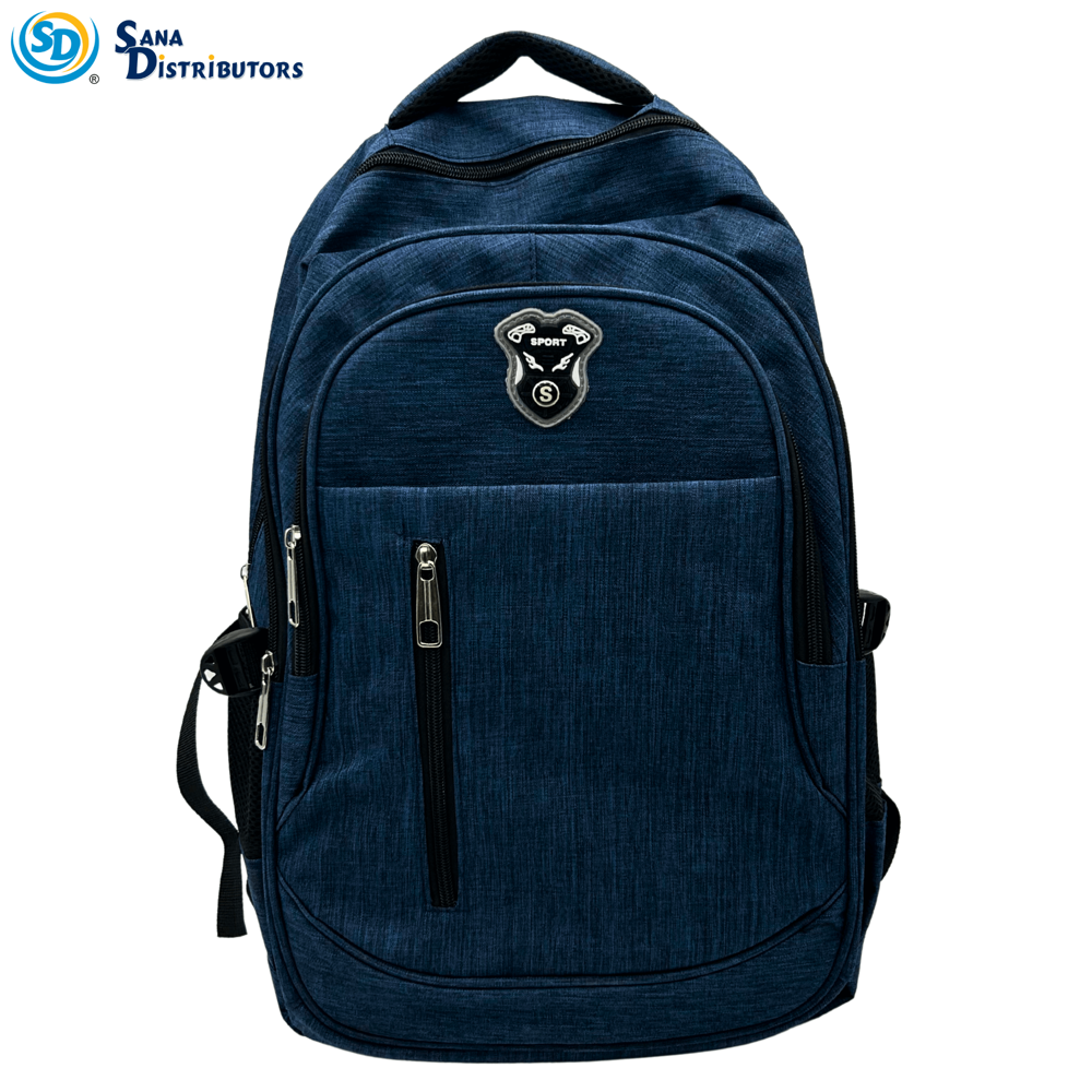 Sports Backpack [11" X 5" X 19"] - Assorted Colours