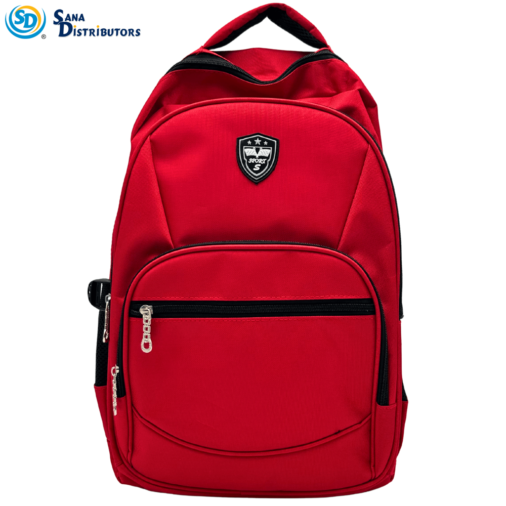 Sports Backpack [13" X 7" X 17"] - Assorted Colours