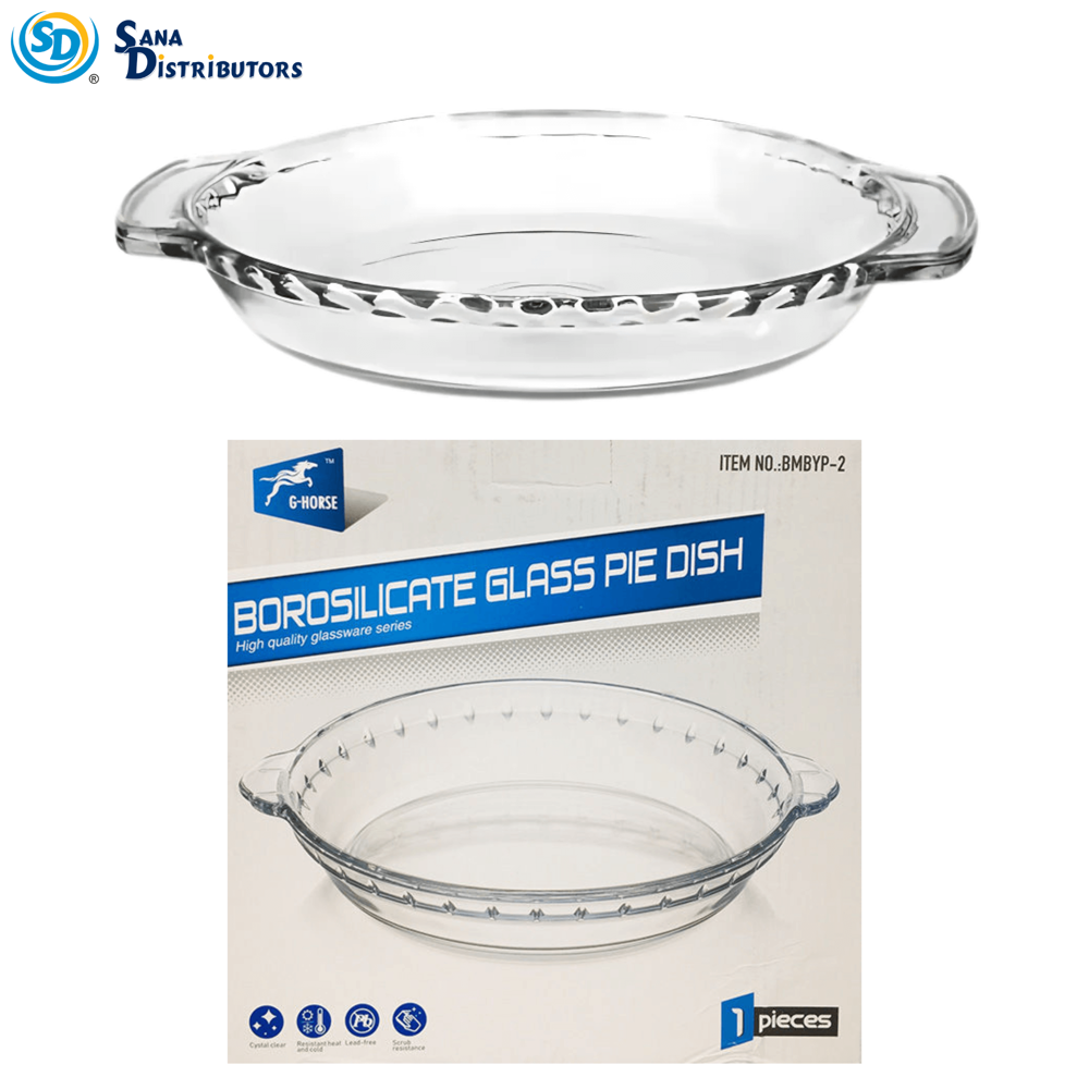 Glass Pie Dish [9" X 2"]