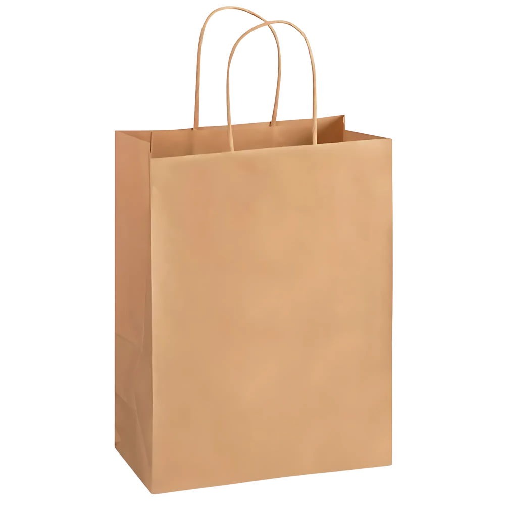 Kraft Paper Bags [13" X 7" X 17"] 250 pcs - Brown