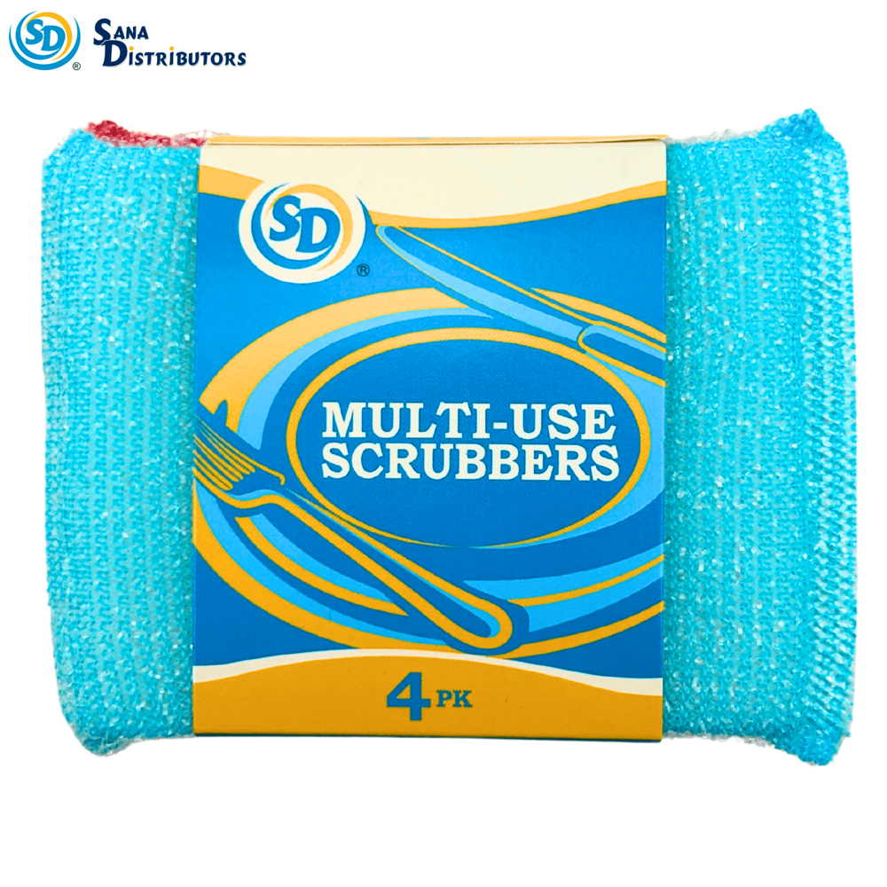 SD Multi-use Scrubbers 4 pcs