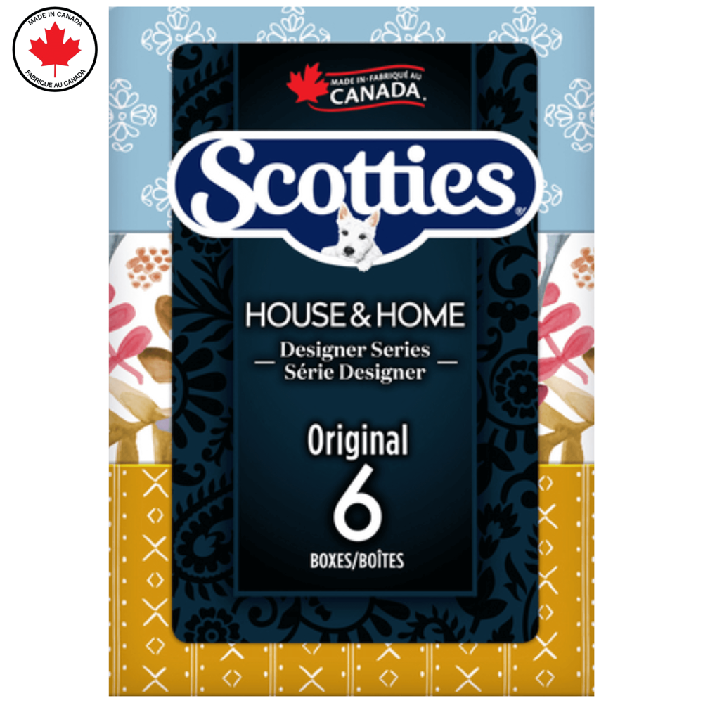 Scotties House & Home Tissues 2-ply