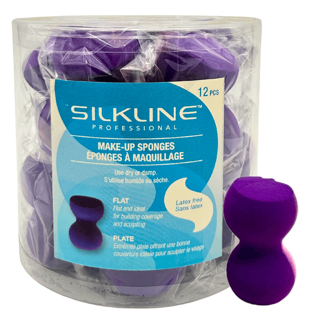 Silkline Flat End Make-up Sponges