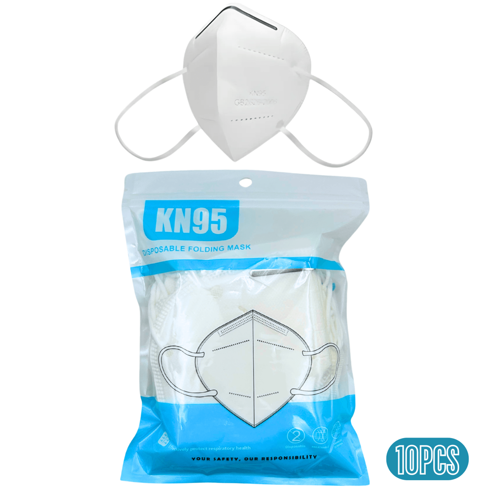 KN95 Mask - White 10 pcs