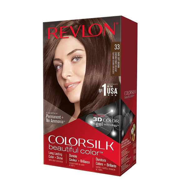 Revlon Colorsilk #33 Dark Soft Brown