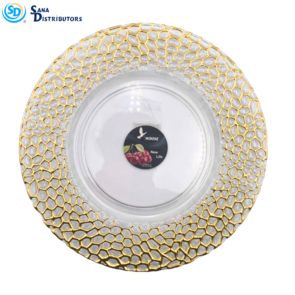 Plastic Plate- Round- 10.5''