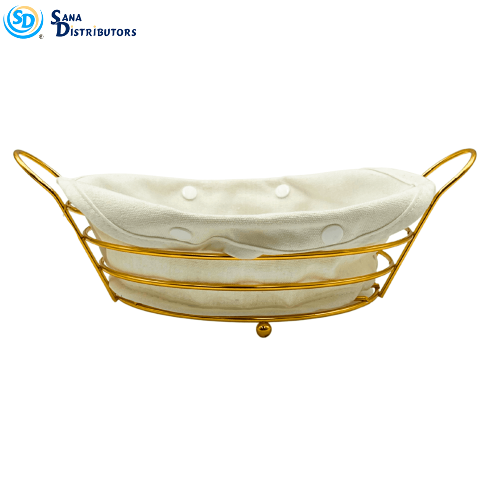 Iron Fruit Basket - Round [10" X 3"]