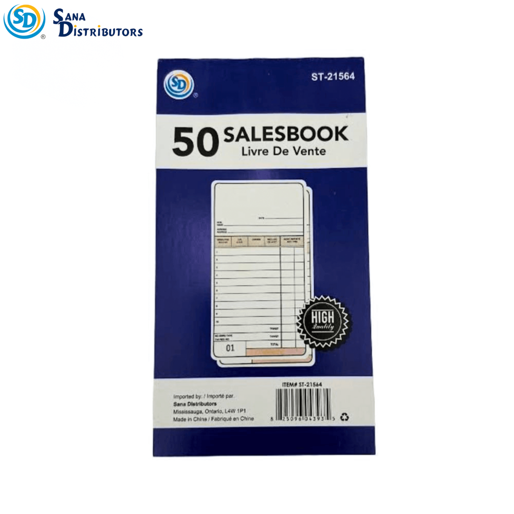 SD Salesbook 50-PAGE 12 pcs