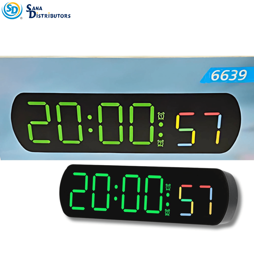 LED Clock with USB Cable