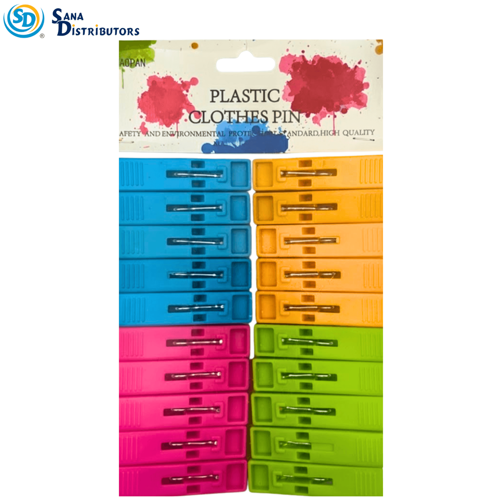Plastic Clothes Pin 20 pcs