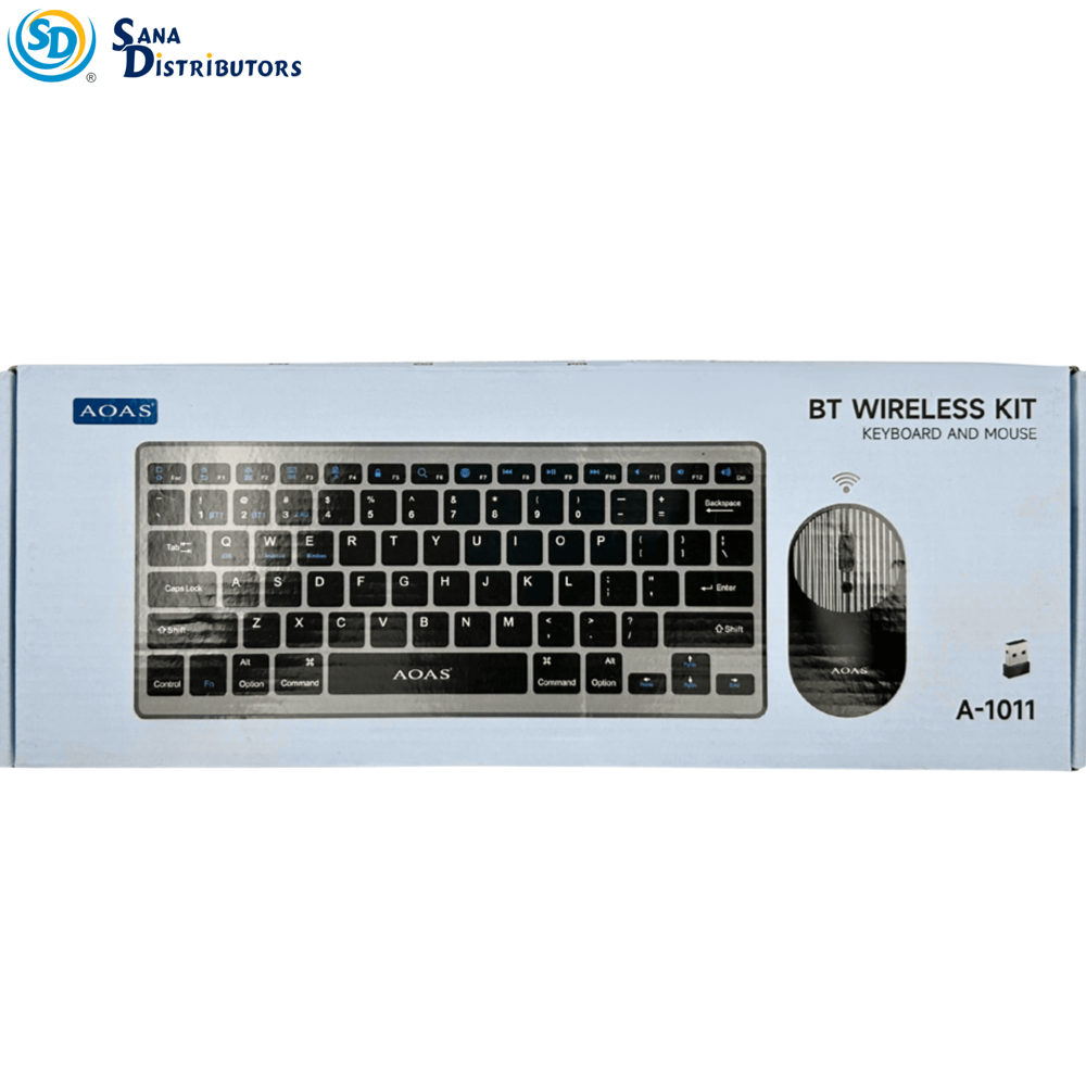 Aoas Bluetooth Wireless Kit with Keyboard and Mouse