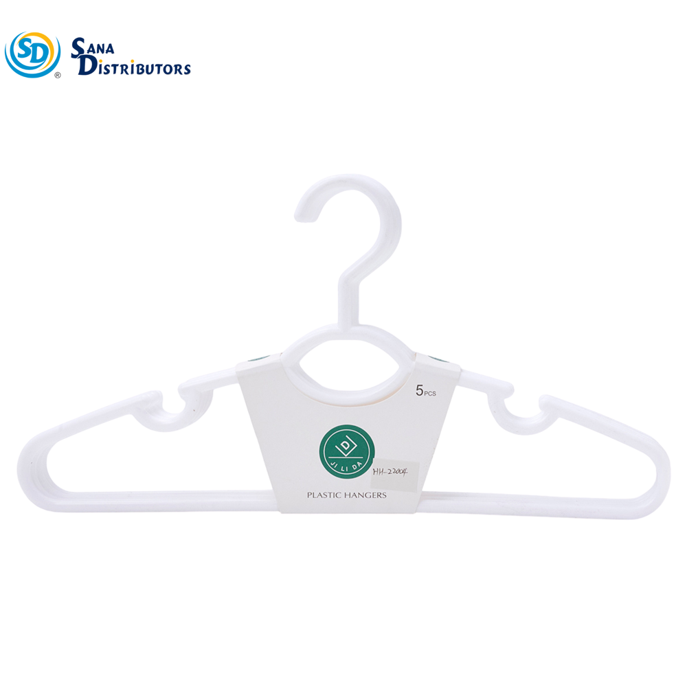 Plastic Hanger (white) 5 pcs