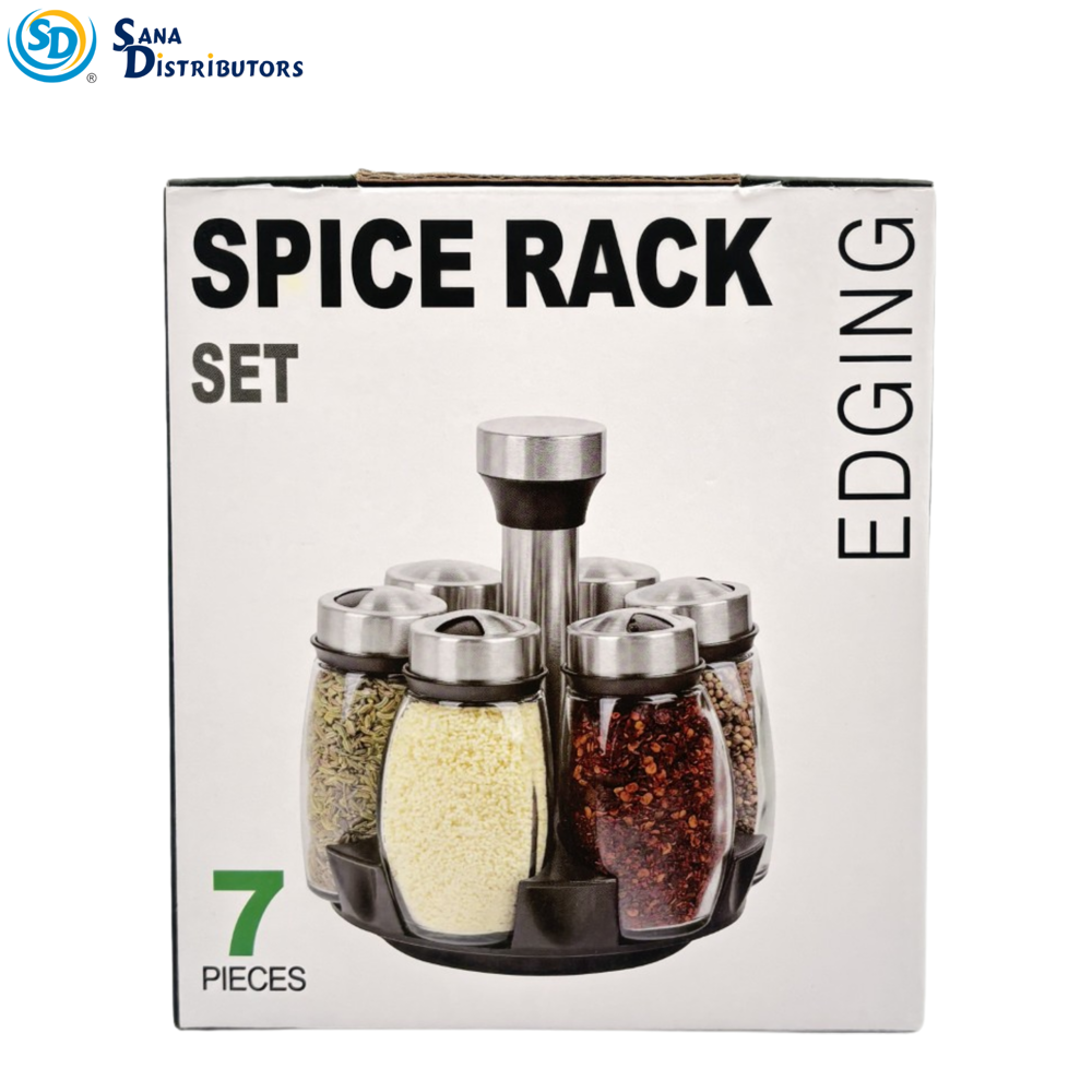 Spice Rack Set 7 pcs 7"x6"