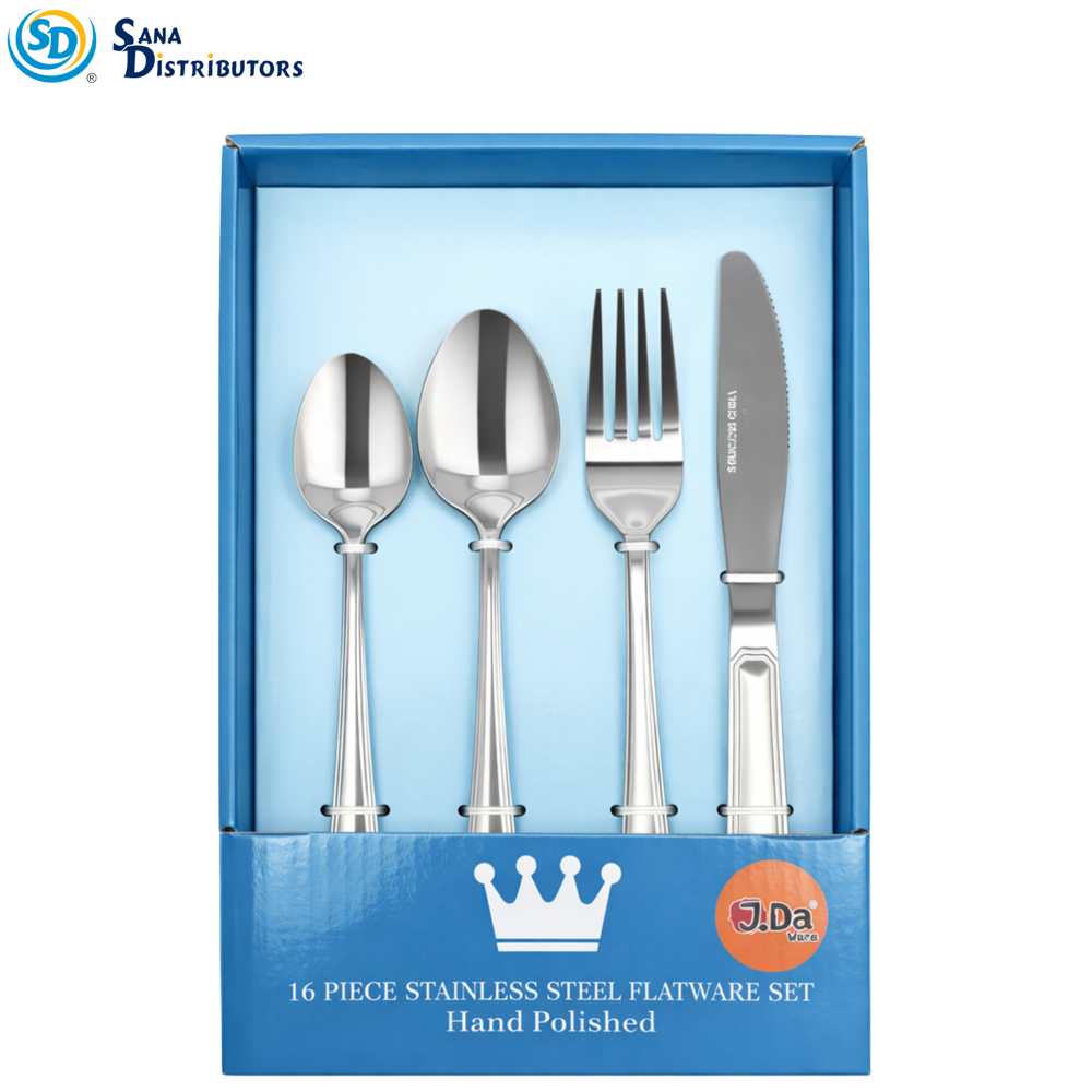 Stainless Steel Cutlery Set 16 pcs