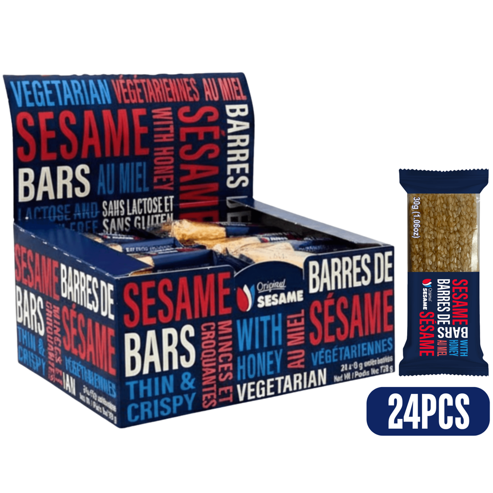 Sesame Bars with Honey 30 g 24 pcs