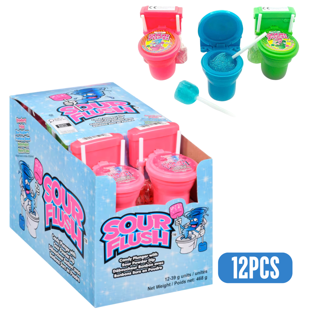 Sour Flush Candy 39 g 12 pcs