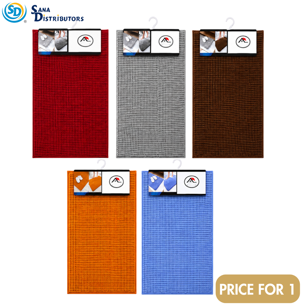 Bath Mat [23" X 15"] 1 pc - Assorted Colours