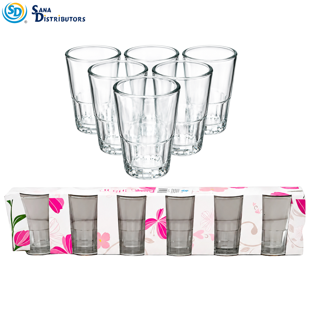 Shot Glass 6 pcs 2.5''x2''