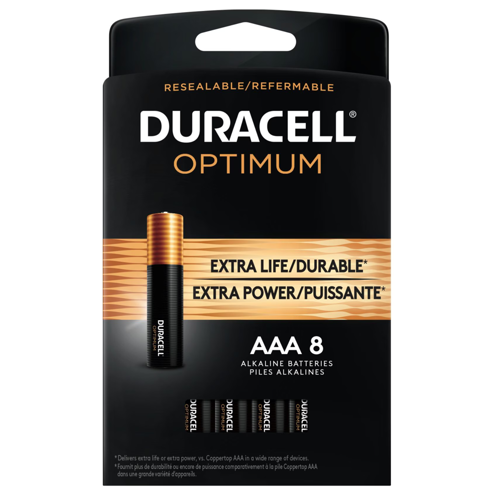 Duracell Optimum AAA8
