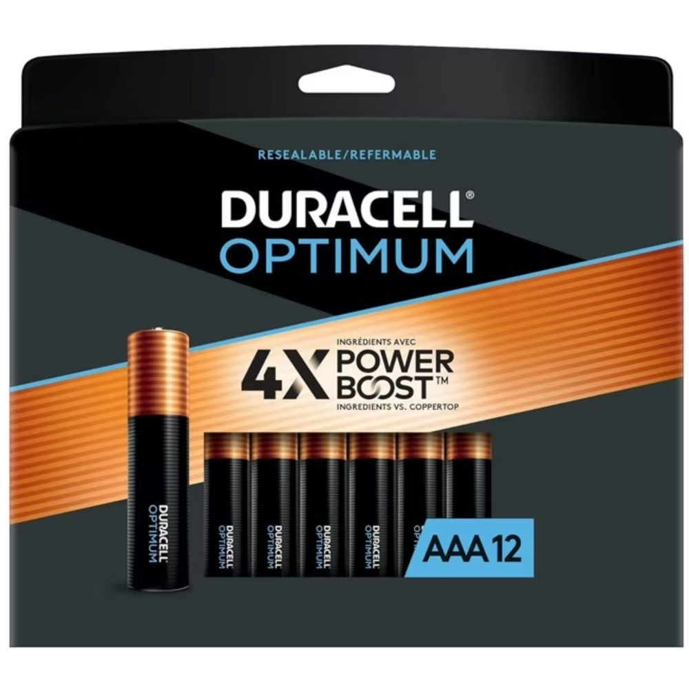 Duracell Optimum AAA12