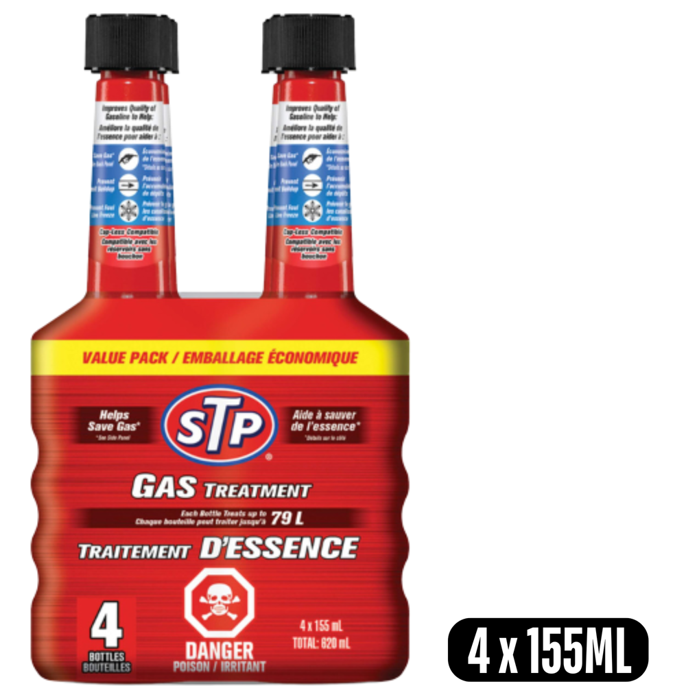 Stp Gas Treatment Each 155 Ml/bottle- Pack of 4