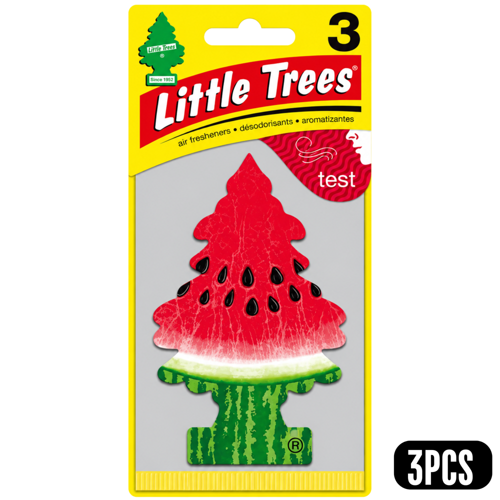 Little Trees Car Freshener Watermelon 3 pcs