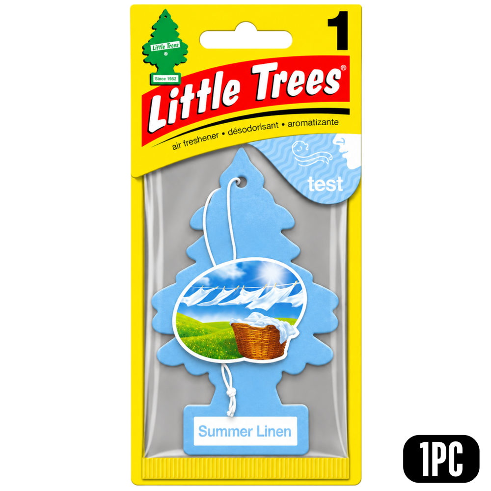 Little Trees Car Freshener Summer Linen 1 pc