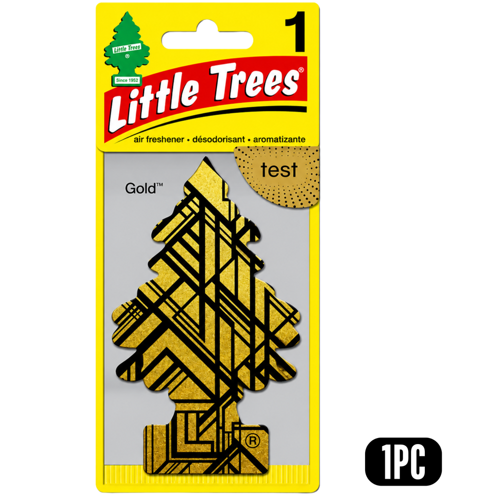 Little Trees Car Freshener Gold 1 pc