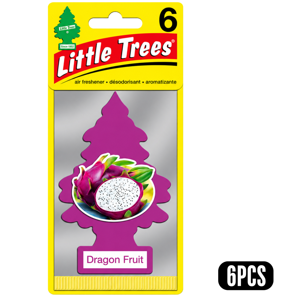 Little Trees Car Freshener Dragon Fruit 6 pcs