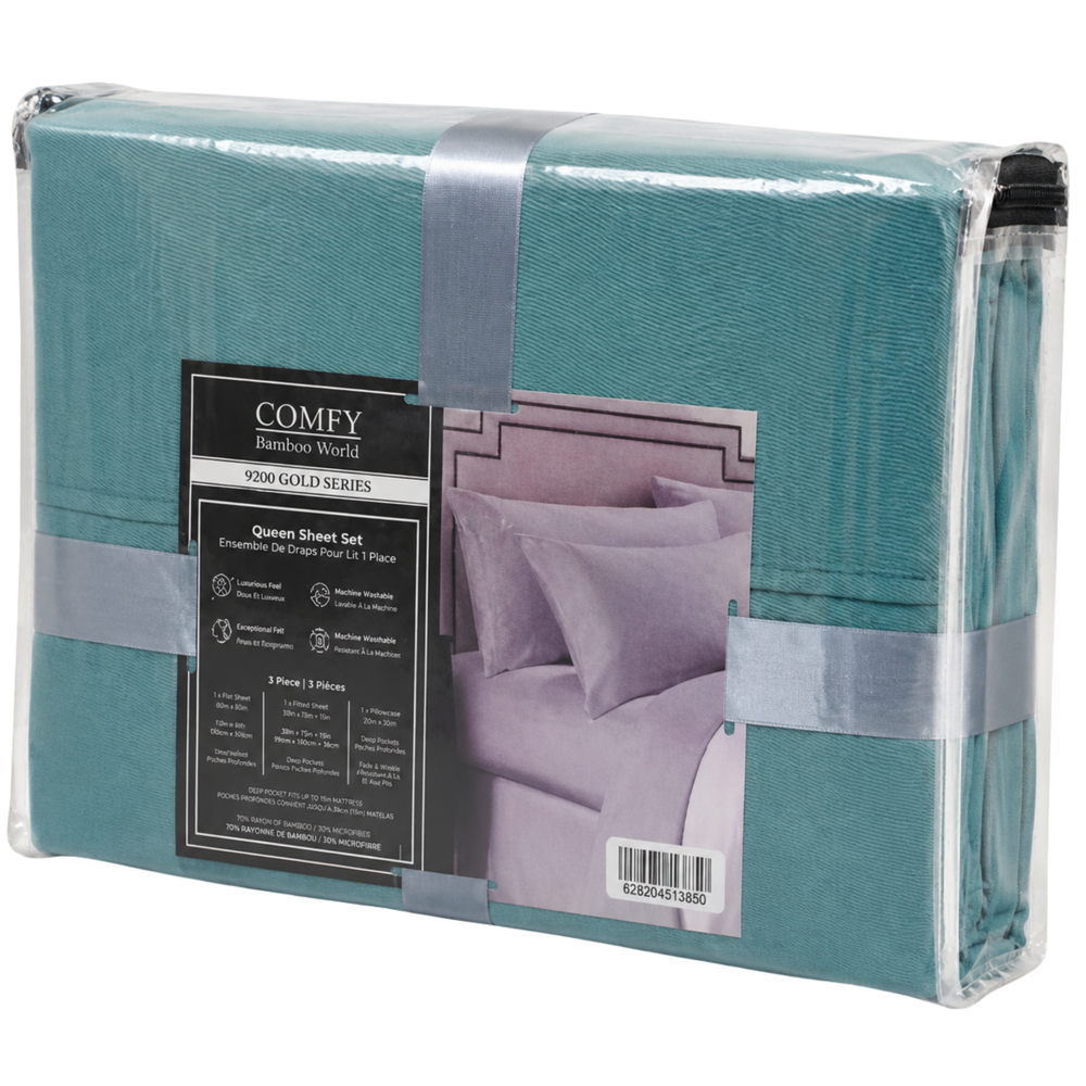 Twin Bedsheet Sets 3PCS-EMERALD Green