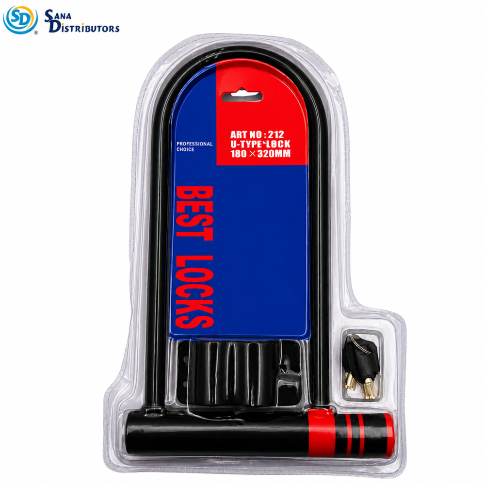U-type Bike Lock 180x320 mm