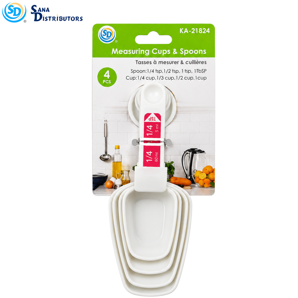 SD Measuring Cups/spoons 4 pcs