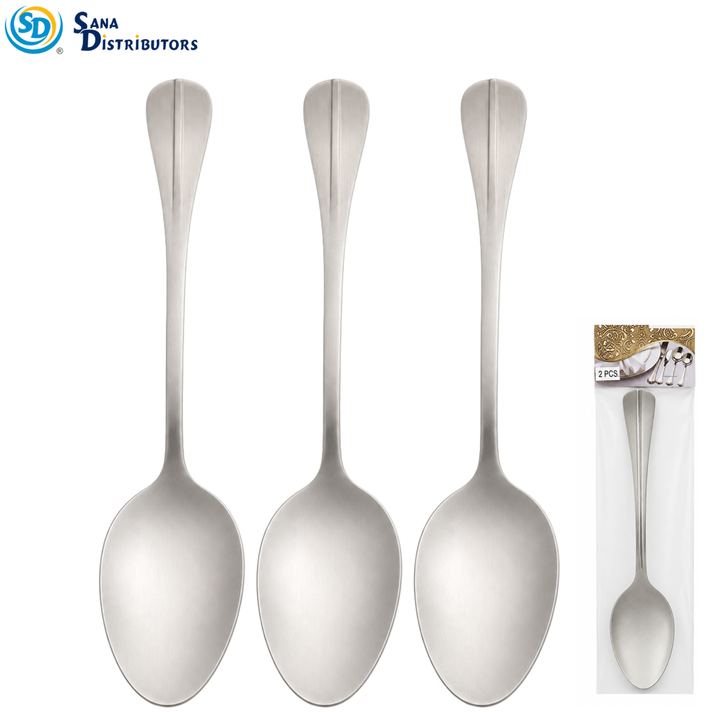 Stainless Steel Spoon 3 pcs 6''
