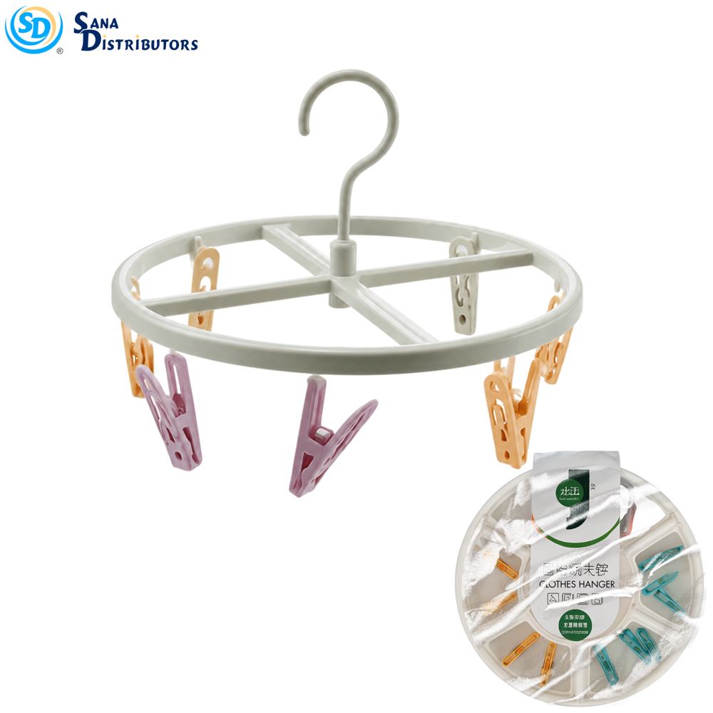 Round Clothes Pin Dryer 17"x15"