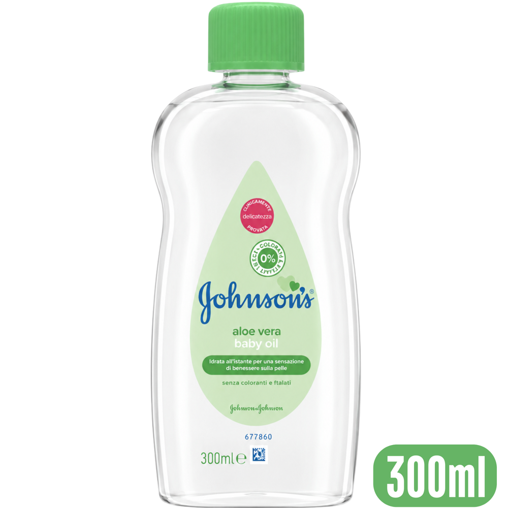 Johnson's Baby Oil - Aloe Vera 300 mL