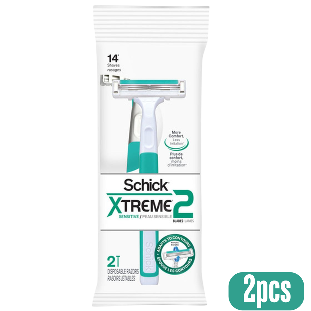 Schick Extreme Sensitive Disp.razor 2 pcs