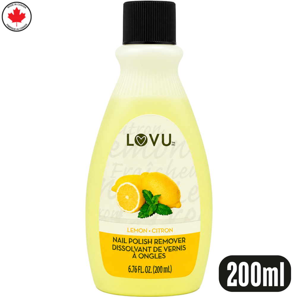 Delon Lovu Lemon Nail Polish Remover 200 mL