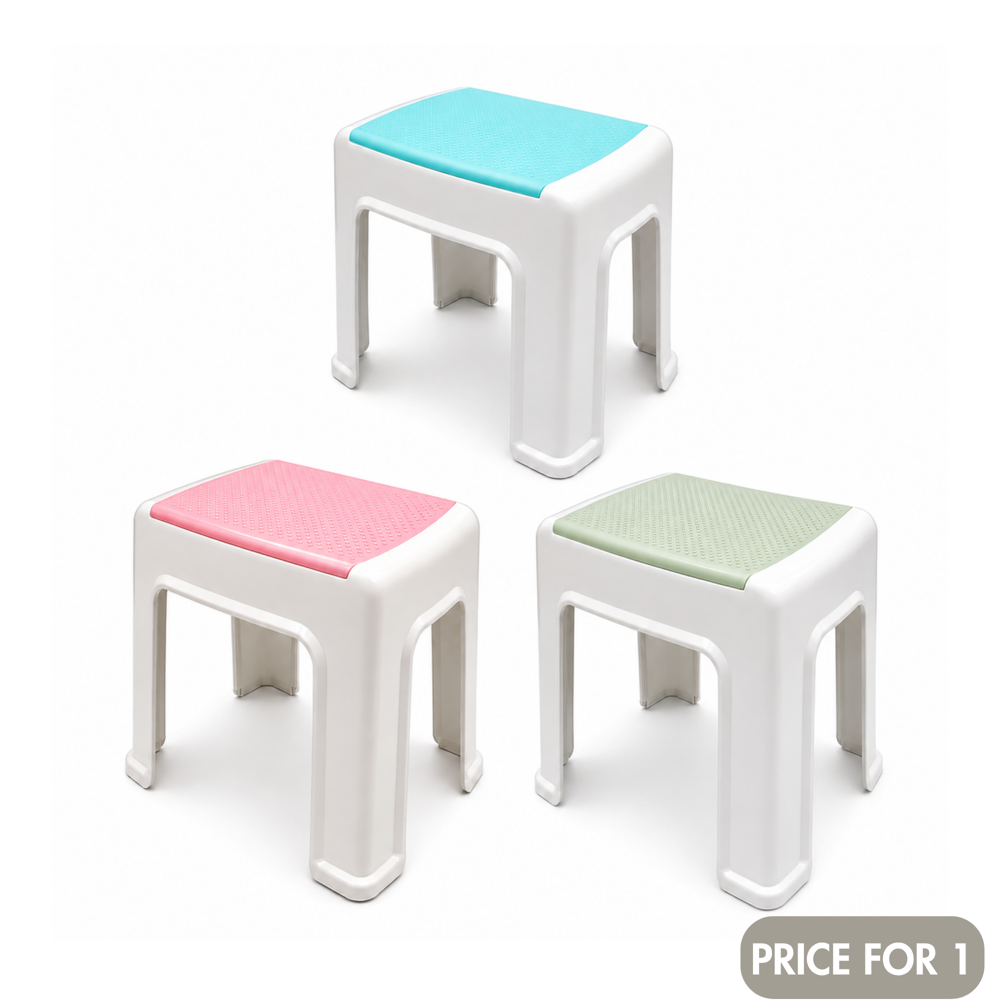 Plastic Kids Stool - Assorted Colours