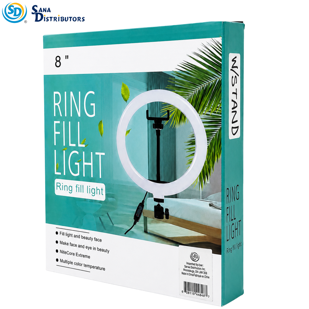 8'' Ring Fill Light Without Stand