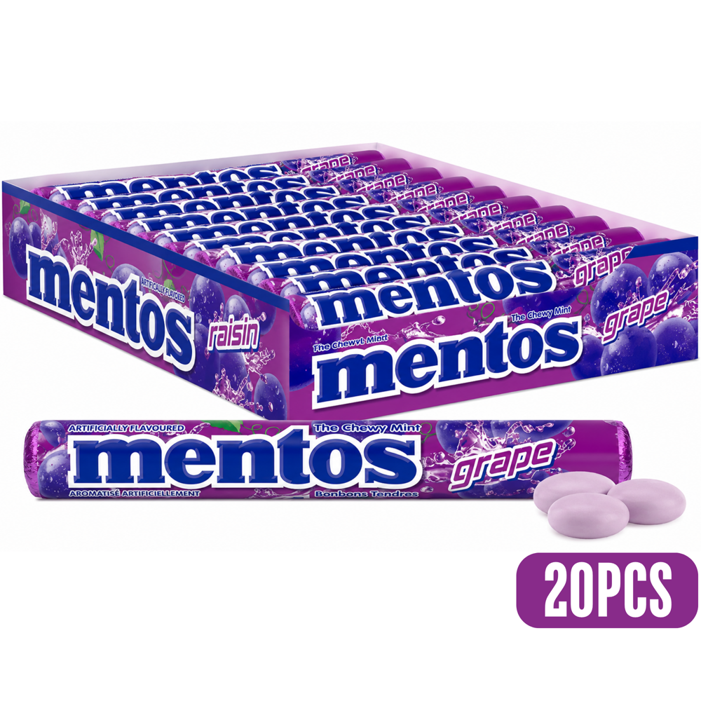 Mentos Grapes 740 g 20 pcs