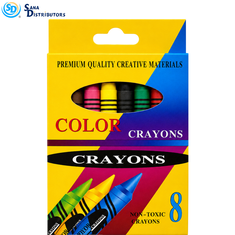 SD Crayons 8 pcs