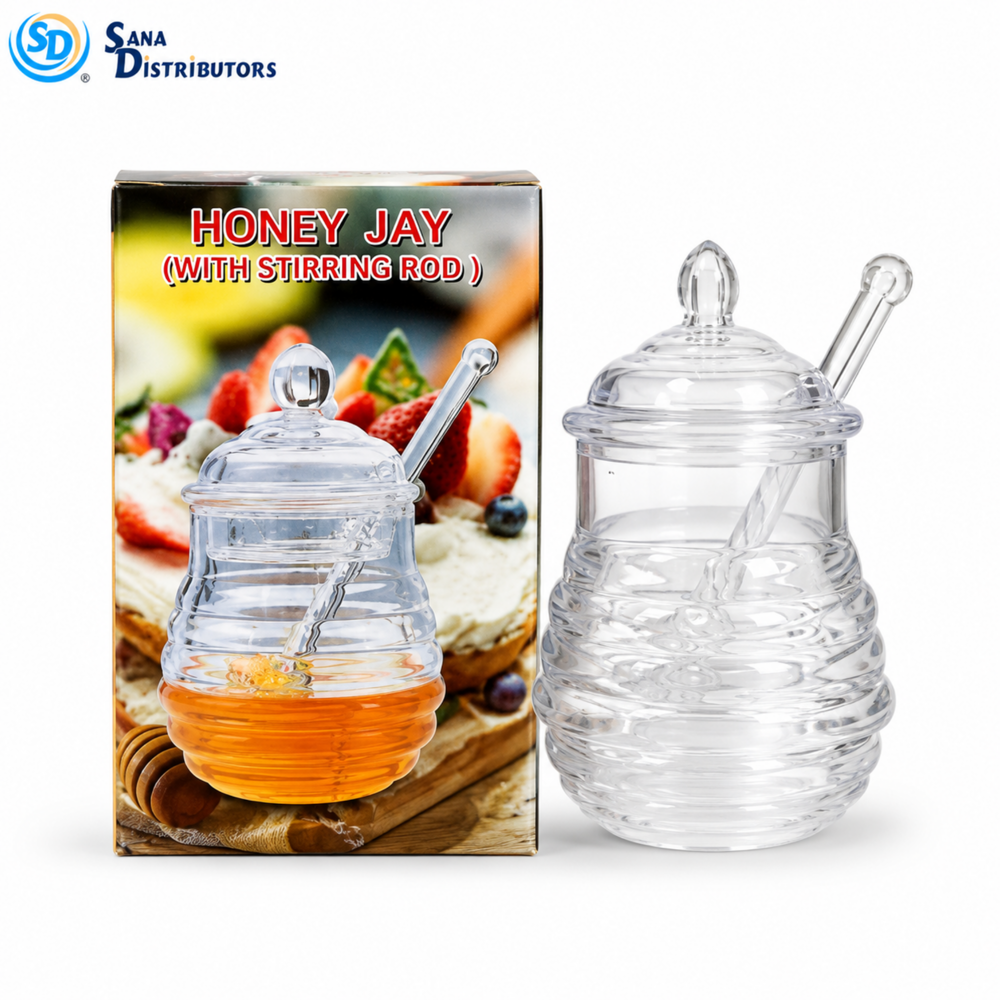 Plastic Honey Pot 245 mL