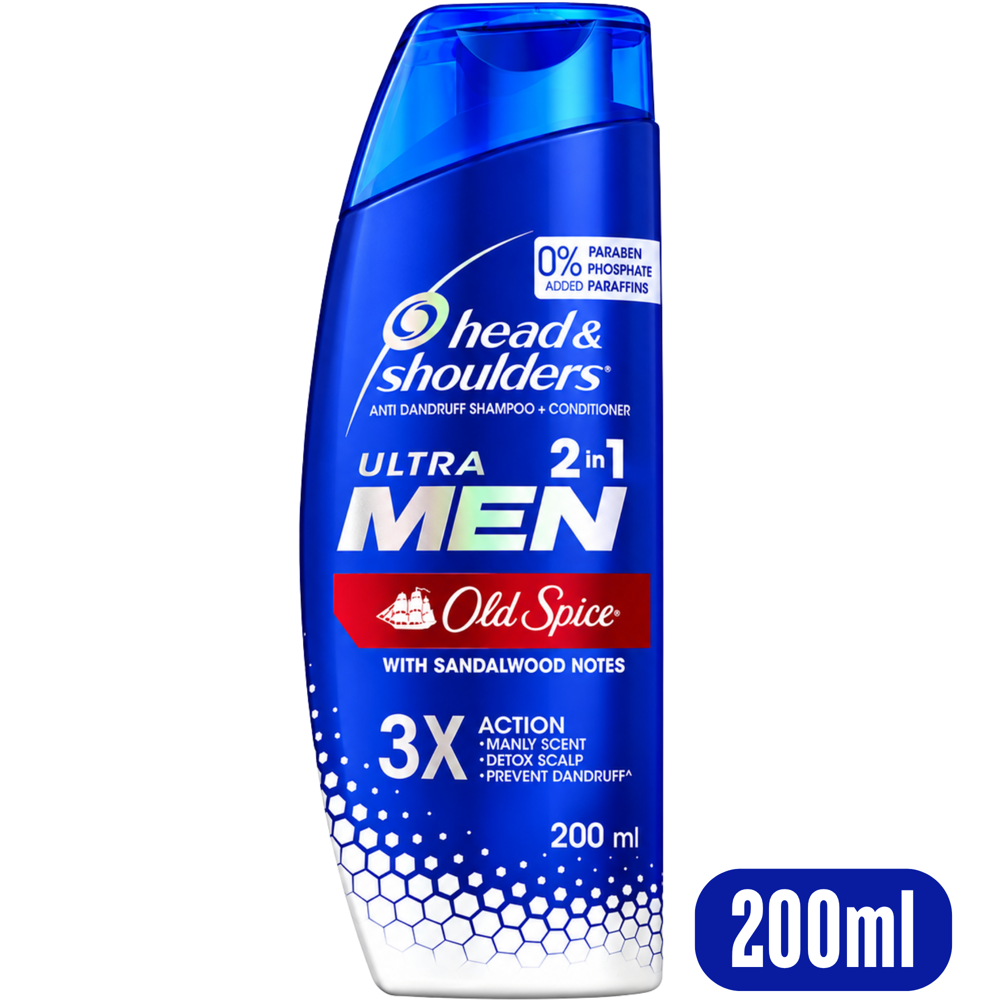 Head & Shoulders Men 2IN1 Shampoo - Old Spice 200 mL