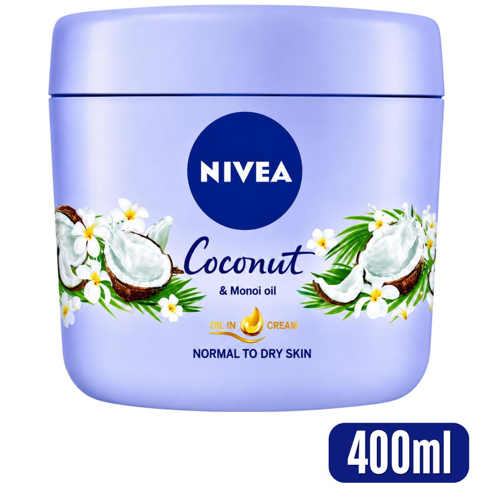 Nivea Coconut & Monoi Oil Bodycream 400 mL